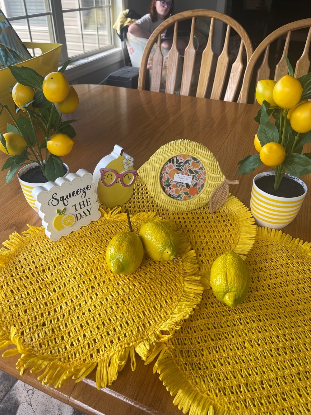 Lemon Table Décor Set - Cheerful Summer Party Accent🌺